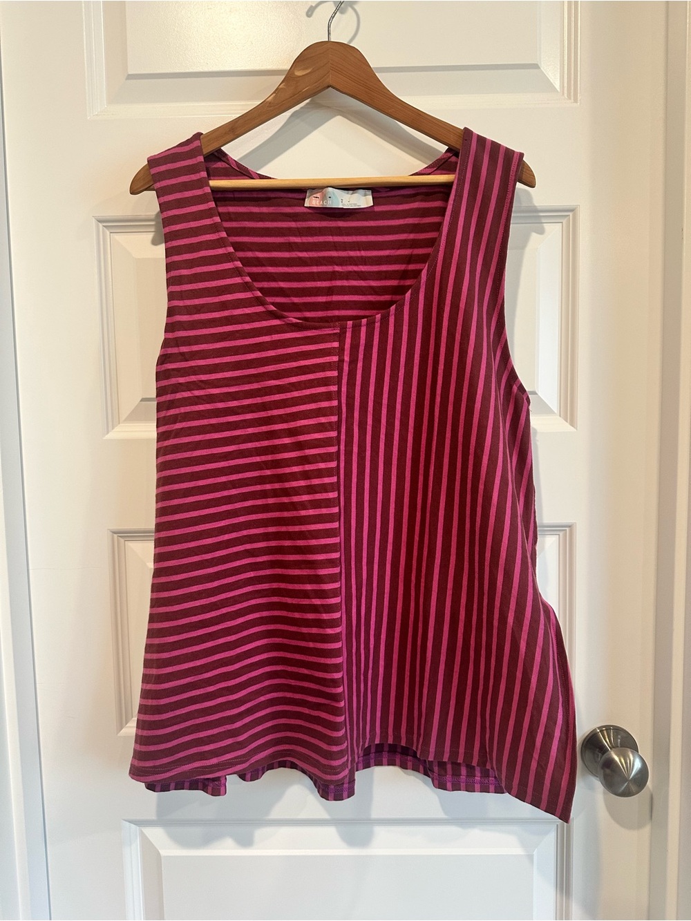 Free People Beach Women’s Size Small EUC Striped Cotton Tunic Tank Top